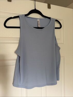 Kyodan Light Blue Ribbed Crewneck Tank
